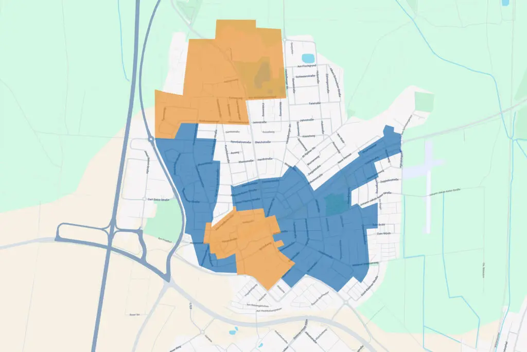 Grafik der Wärmeplanung