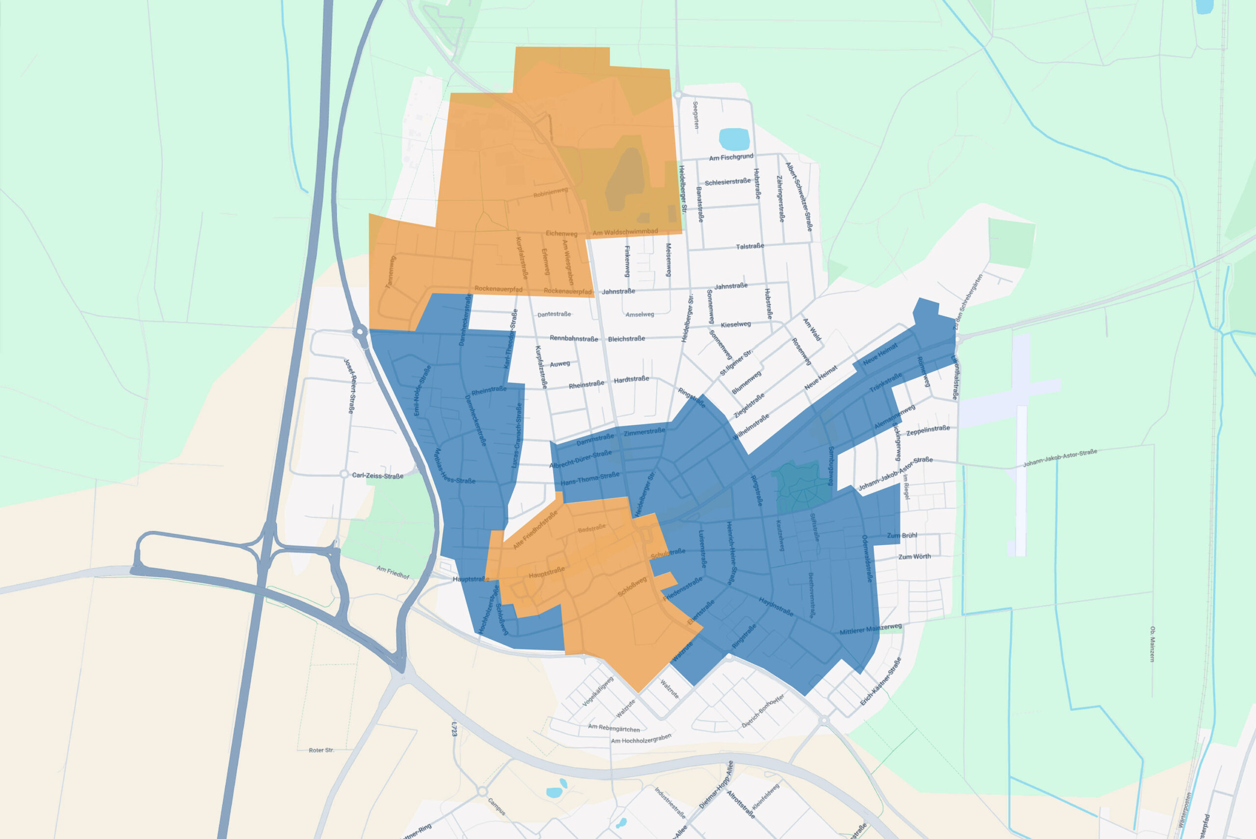 Grafik der Wärmeplanung